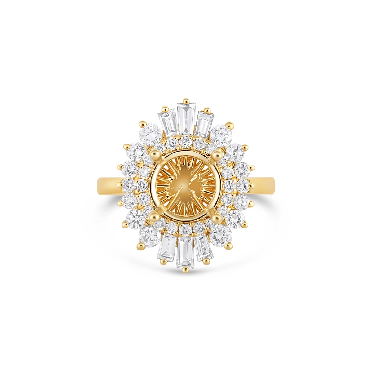 Engagement Collections Engagement Rings in Yellow Gold containing Diamond 379436