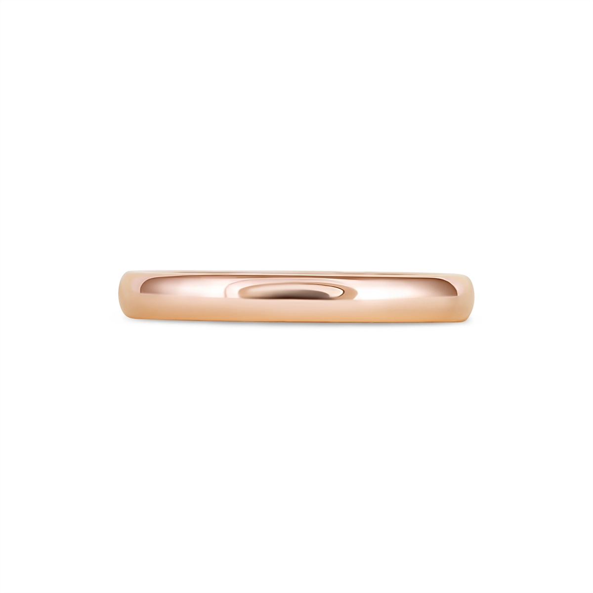 Wedding Bands Wedding Rings in Rose Gold V8-2.5-FP-6