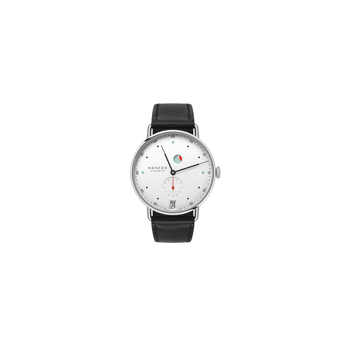 Nomos watch in Alternative Metals N1101