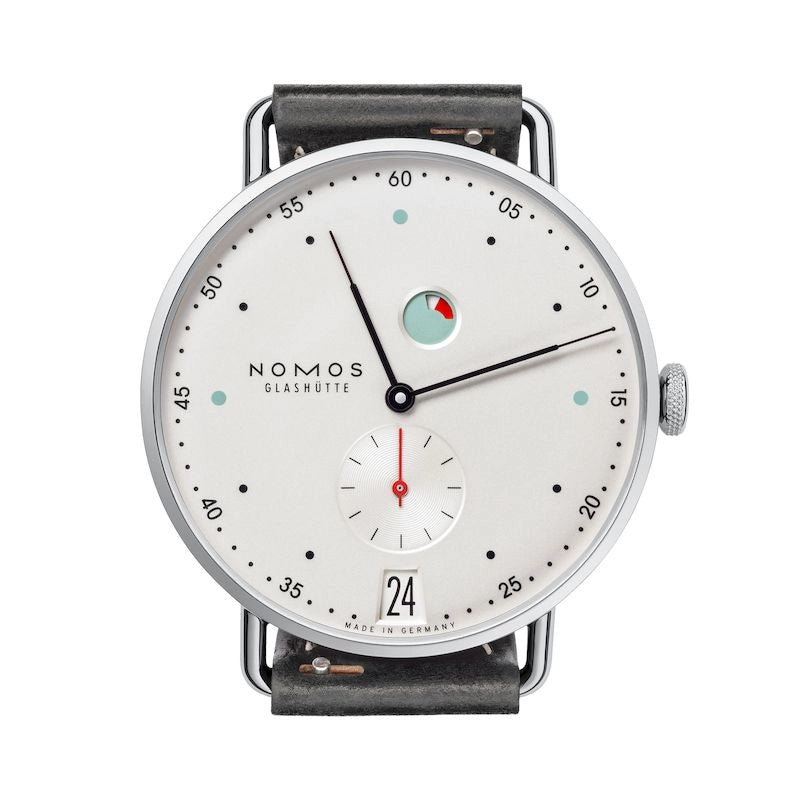 Nomos watch in Alternative Metals N1101