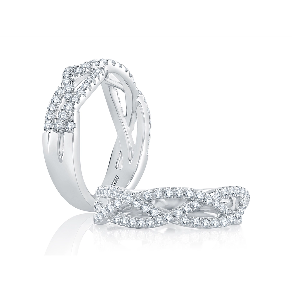 A. Jaffe Rings in White Gold containing Diamond WR1090/47-14W