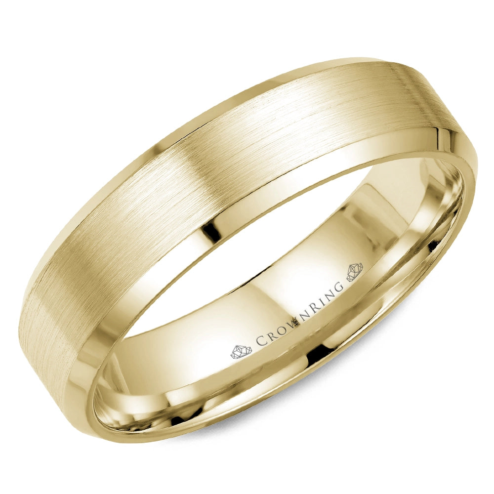 CrownRing Wedding Rings in Yellow Gold 380024