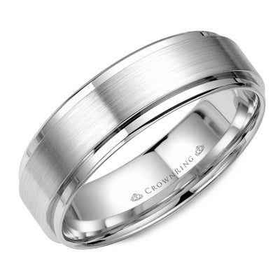 CrownRing Wedding Rings in White Gold WB-9034-M10
