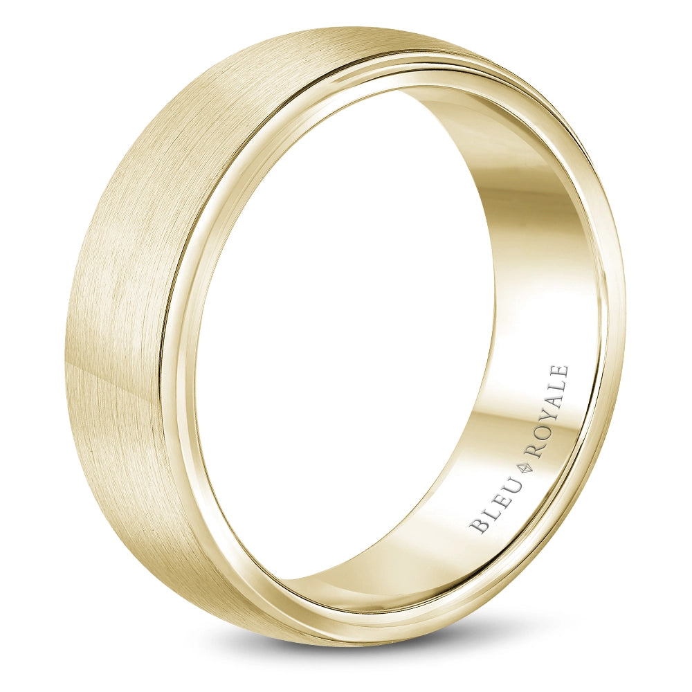 CrownRing Wedding Rings in Yellow Gold RYL-012Y75-M10