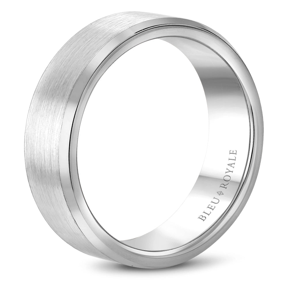 CrownRing Wedding Rings in White Gold RYL-023W65-M10