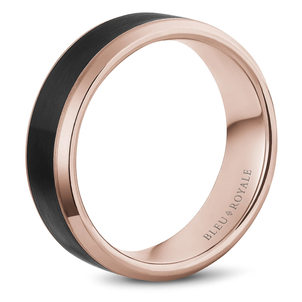 CrownRing Wedding Rings in Rose Gold containing Other RYL-064R75-M10