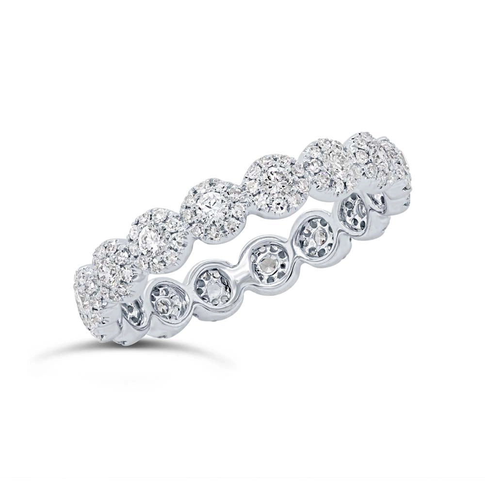 Wedding Bands Rings in White Gold containing Diamond 380211