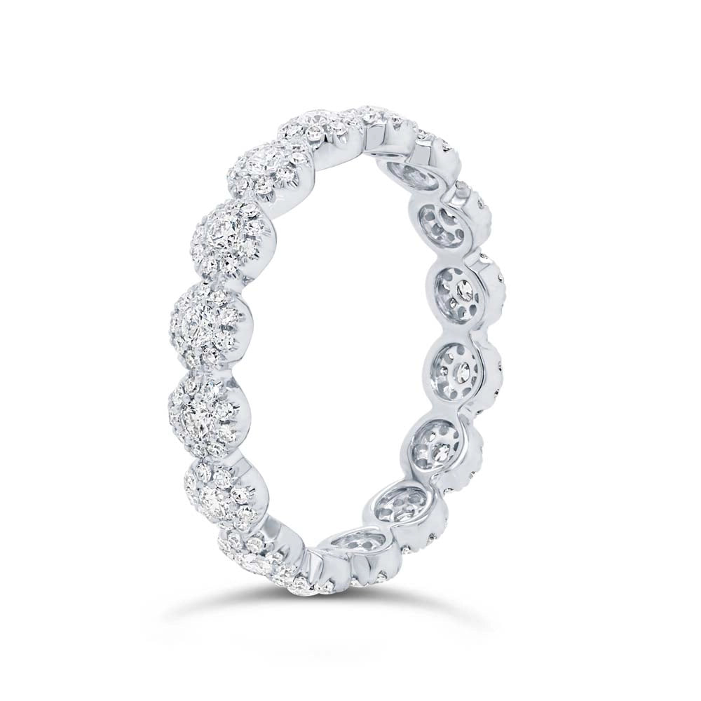 Wedding Bands Rings in White Gold containing Diamond 380211