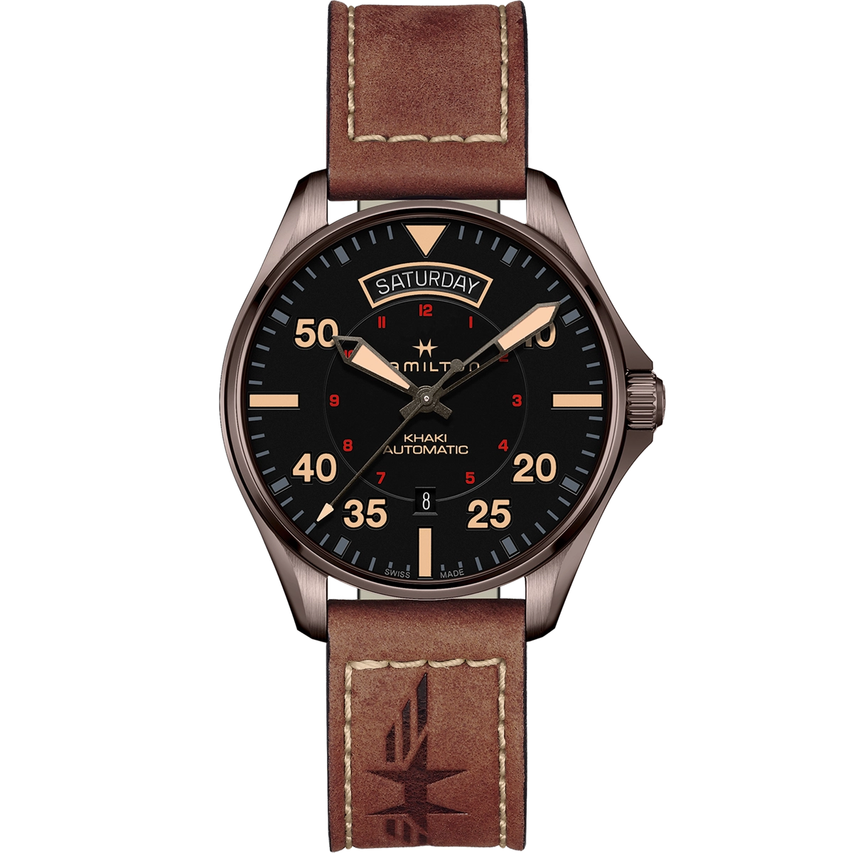 Hamilton watch in Alternative Metals H64605531