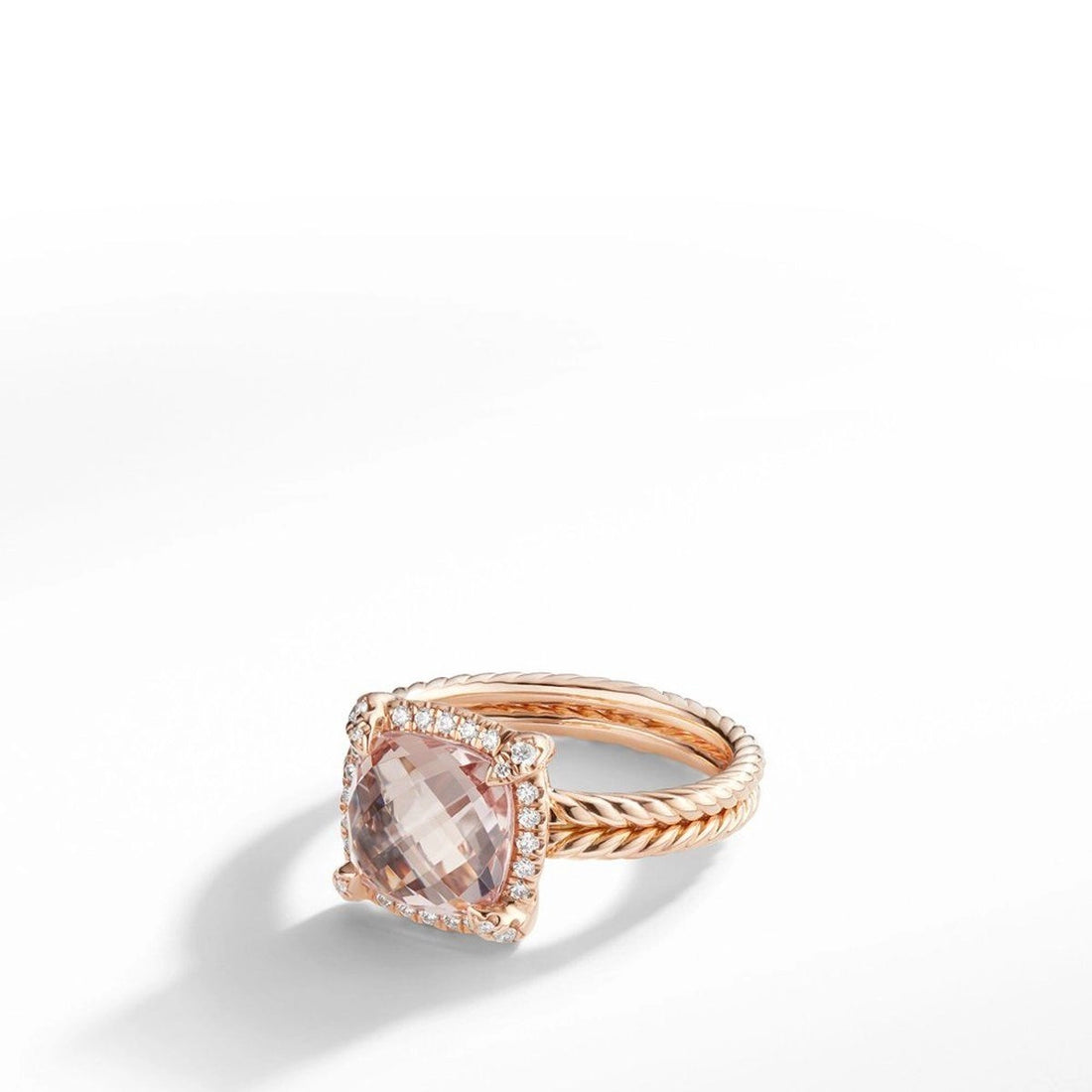 David Yurman Rings in Yellow Gold containing Multi-gemstone, Diamond, Morganite R12747D8RAMODI6