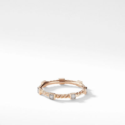 David Yurman Rings in Rose Gold containing Diamond R12820D8RADI7