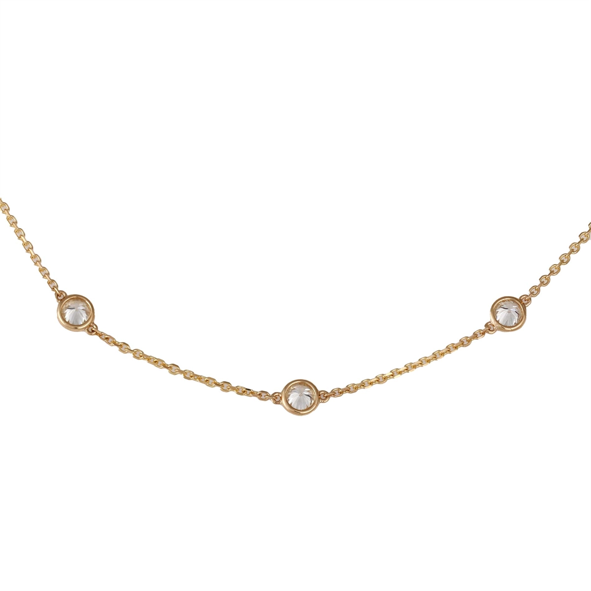 Necklaces Necklaces in Yellow Gold containing Diamond 380743