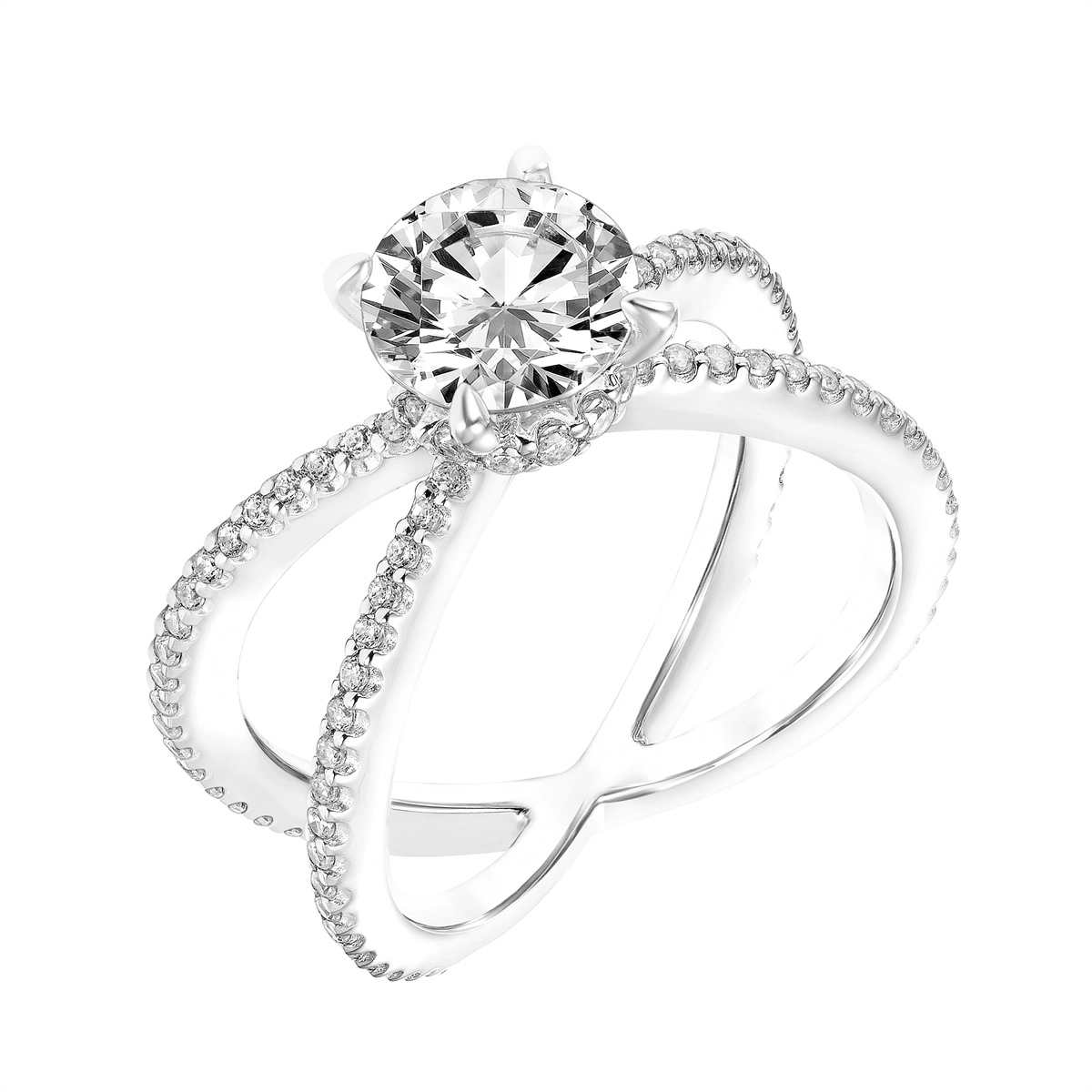 Engagement Collections Engagement Rings in White Gold containing Diamond 380782