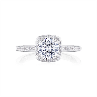 csv_image Tacori Engagement Ring in White Gold containing Diamond P103 CU 7.5 FW