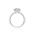 Tacori Engagement Rings in White Gold containing Diamond P103 RD 6.5 FW