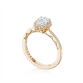 Tacori Engagement Rings in Rose Gold containing Diamond P103 PS 8X5 FPK
