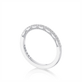 Tacori Wedding Rings in White Gold containing Diamond P104 B FW
