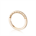 Tacori Wedding Rings in Rose Gold containing Diamond P103 B FPK