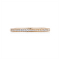 Tacori Wedding Rings in Rose Gold containing Diamond P103 B FPK