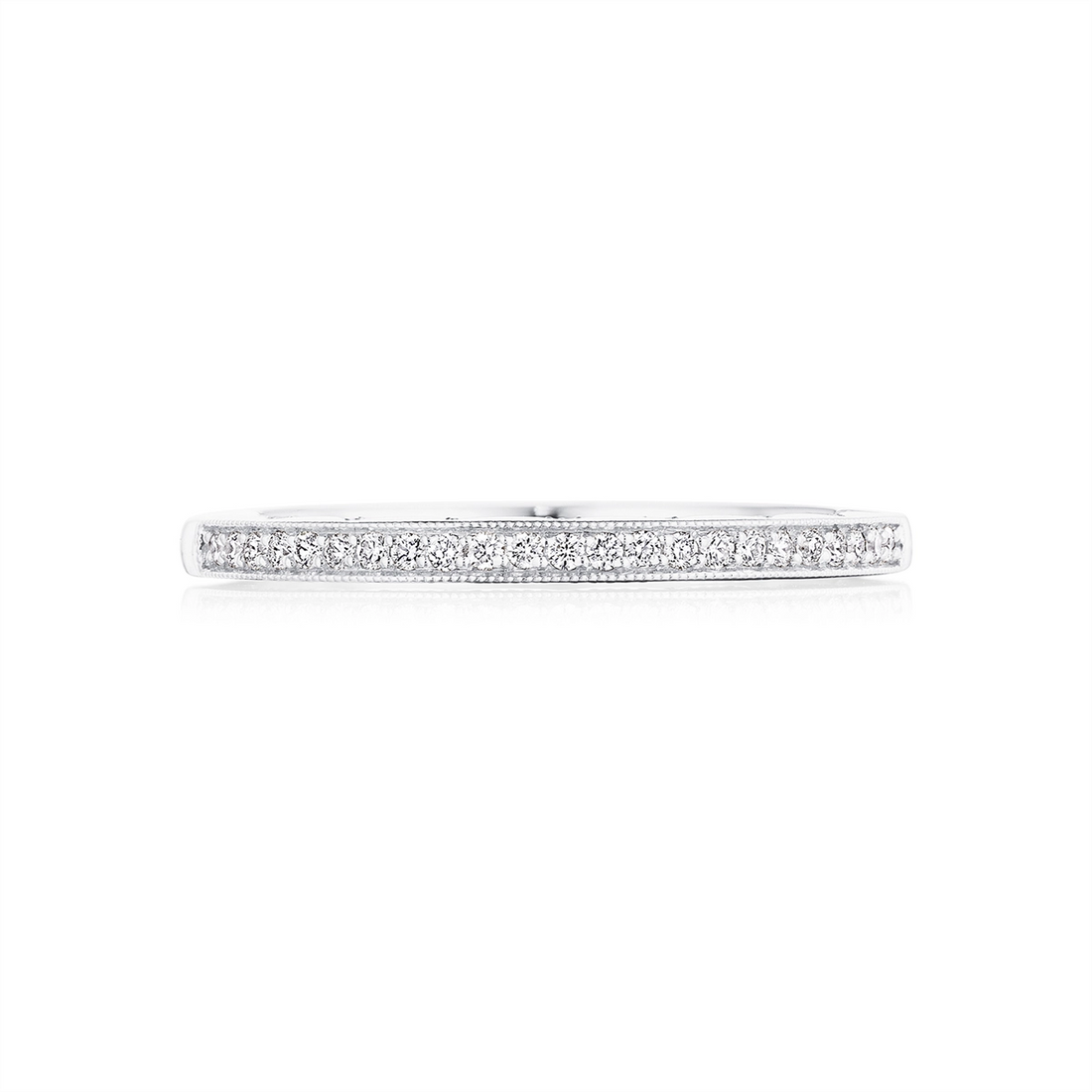 Tacori Wedding Rings in White Gold containing Diamond P103 B FW