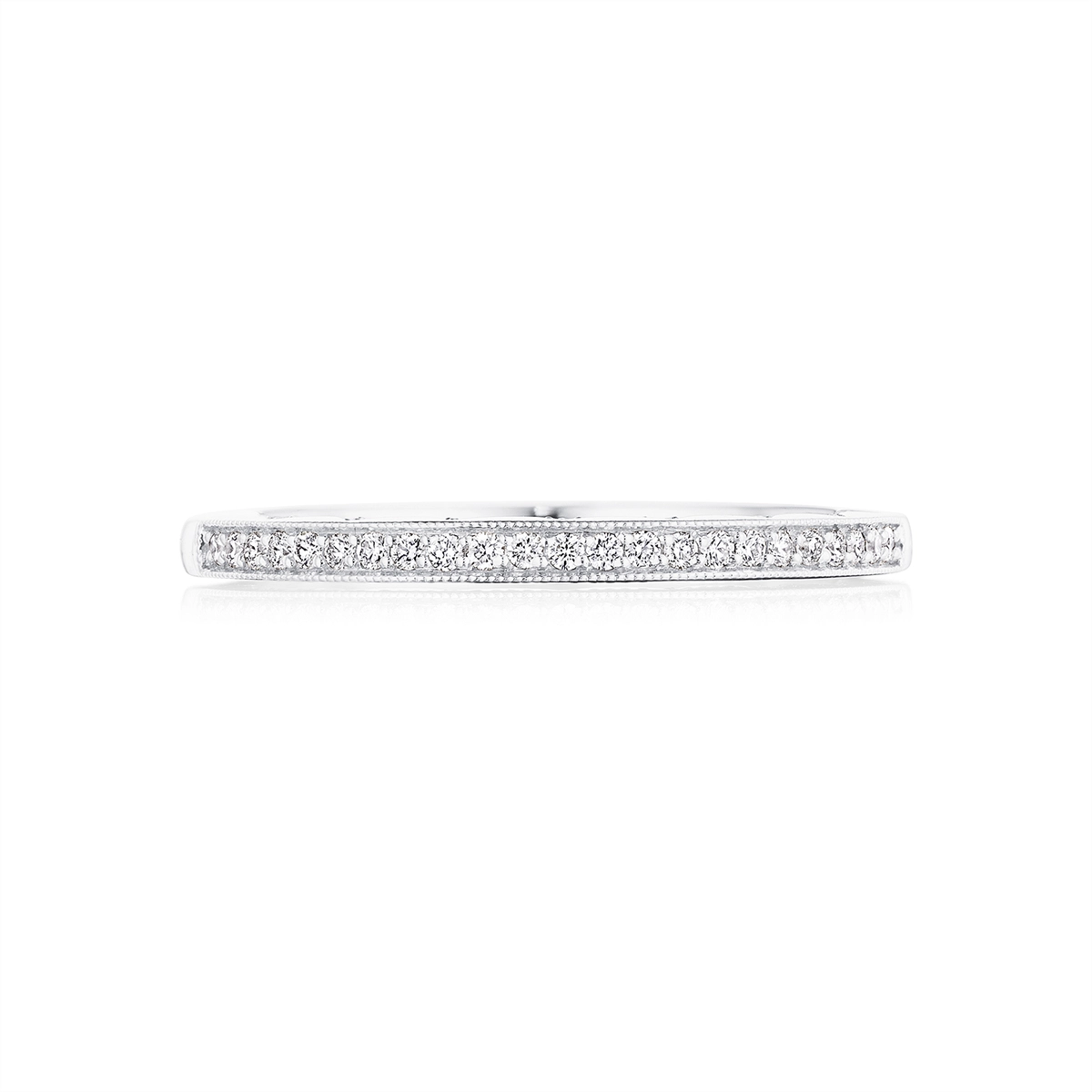 Tacori Wedding Rings in White Gold containing Diamond P103 B FW