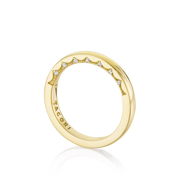 Tacori Wedding Rings in Yellow Gold containing Diamond P101 B FY