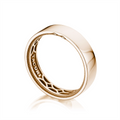 Tacori Wedding Rings in Rose Gold containing Diamond P601-5.5FR