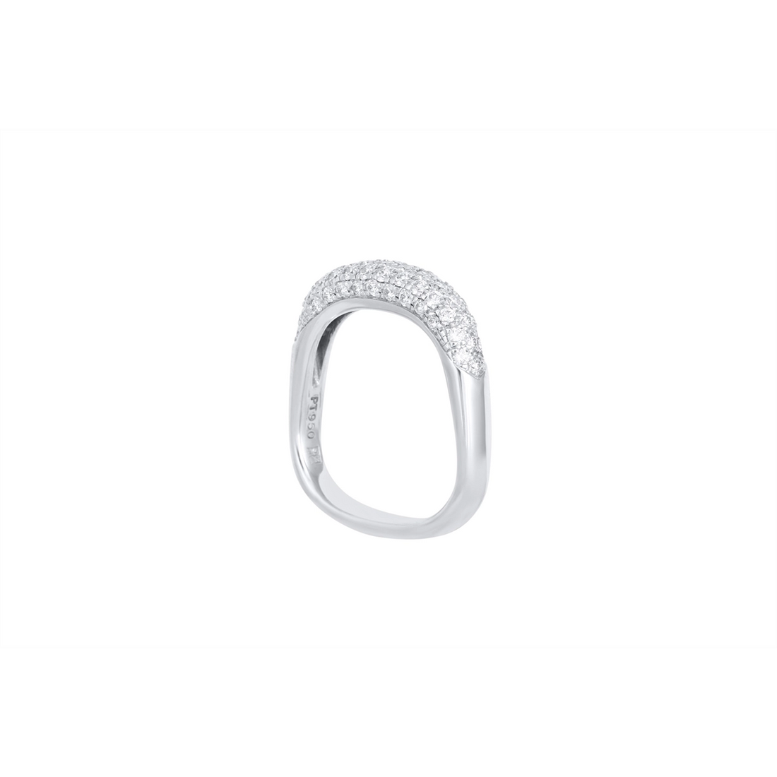 Wedding Bands Wedding Rings in Platinum/Palladium containing Diamond DWB1701B