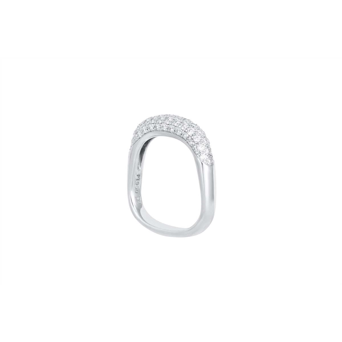 Wedding Bands Wedding Rings in Platinum/Palladium containing Diamond DWB1701B