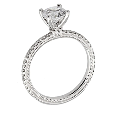Verragio Engagement Rings in White Gold containing Diamond TR120R4