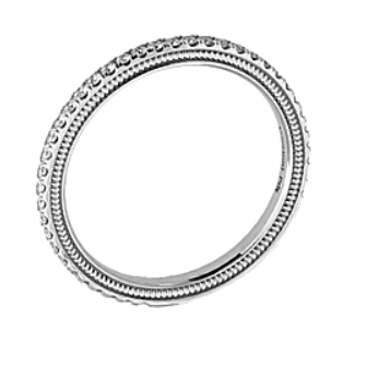 Verragio Wedding Rings in White Gold containing Diamond TR120W KEEP(A)