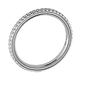 csv_image Verragio Wedding Ring in White Gold containing Diamond TR120W