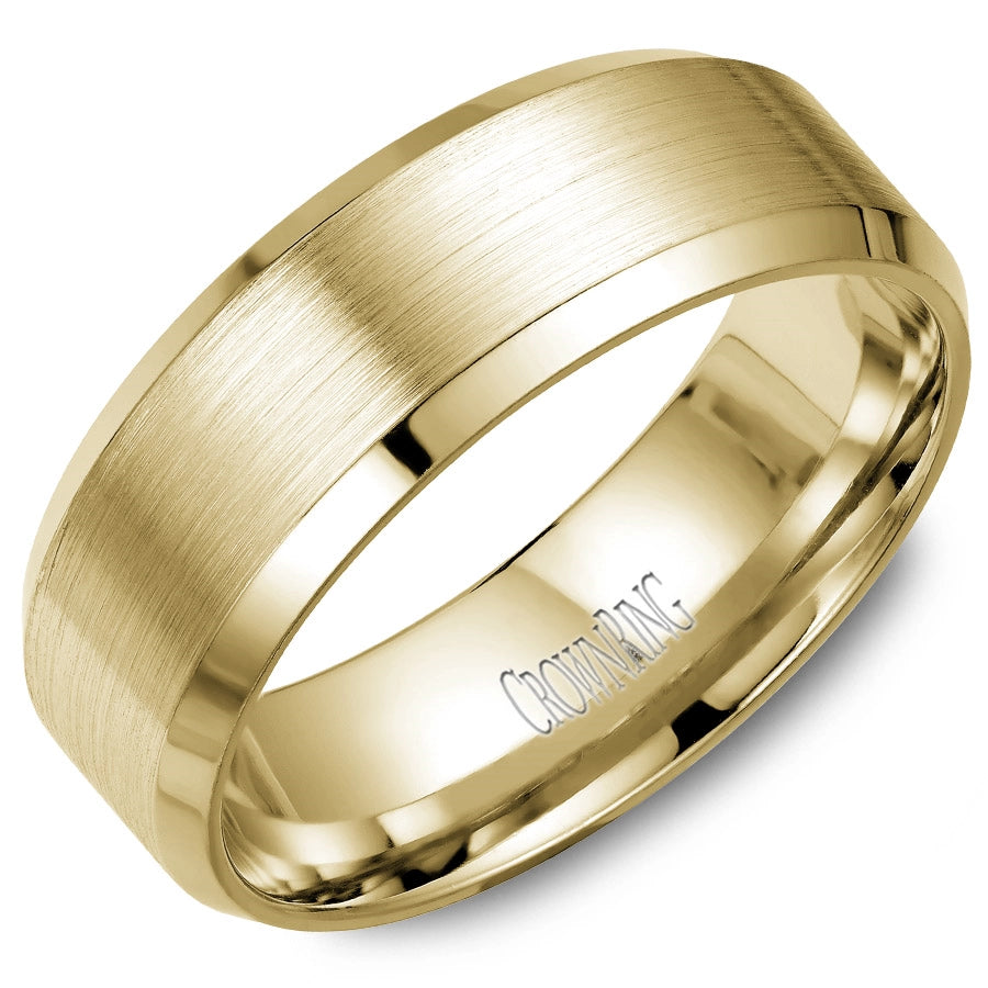CrownRing Wedding Rings in Yellow Gold 382142