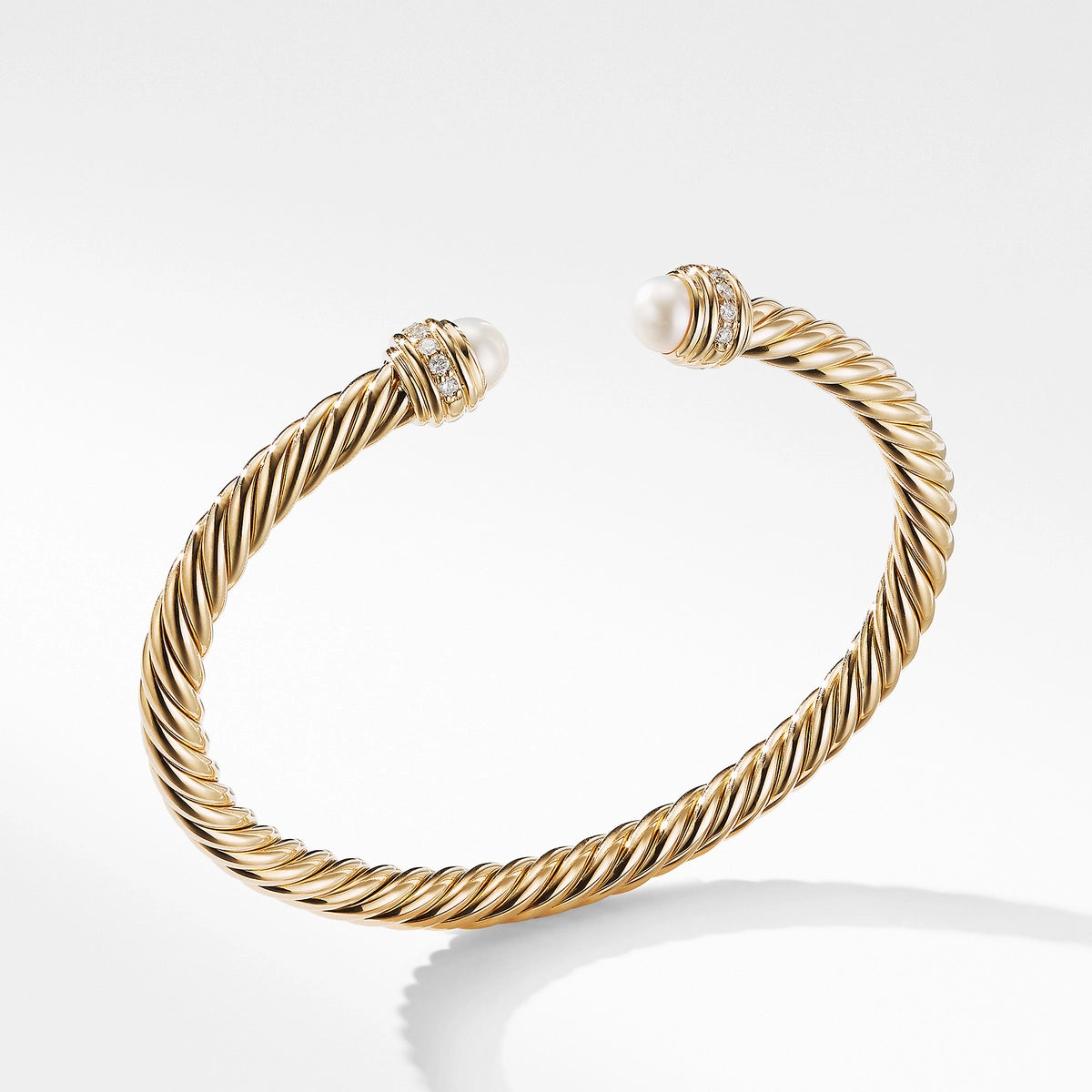 David Yurman Bracelets in Yellow Gold containing Multi-gemstone, Diamond, Pearl B14483D88DPEDIM