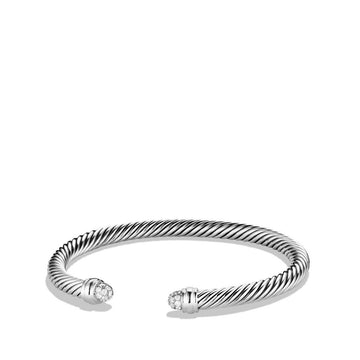 David Yurman Bracelets in Silver containing Diamond B09158DSSADIM