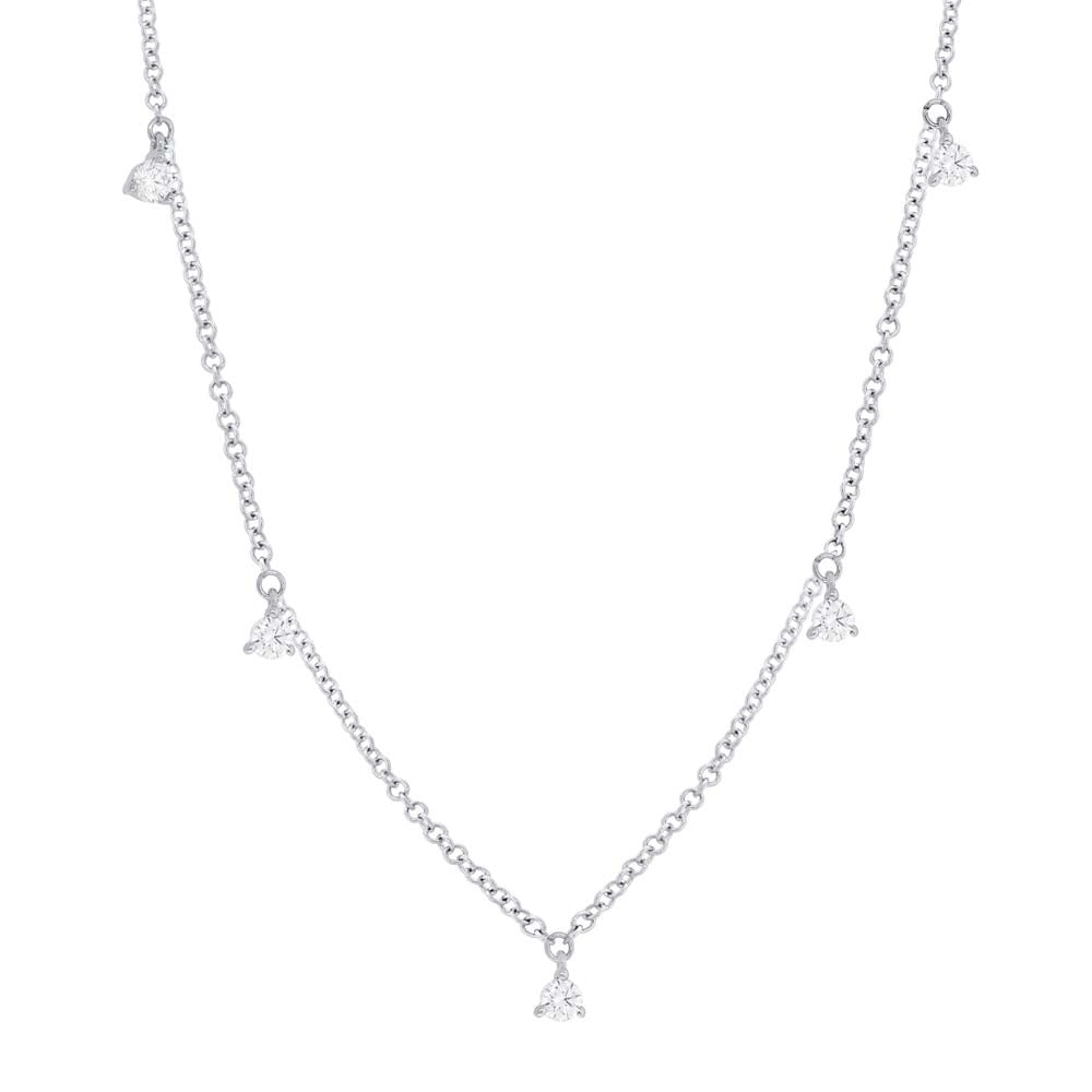 Necklaces Necklaces in White Gold containing Diamond 383291