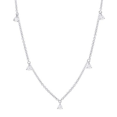 Necklaces Necklaces in White Gold containing Diamond 383291