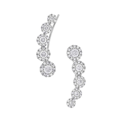 csv_image Earrings Earring in White Gold containing Diamond 383314