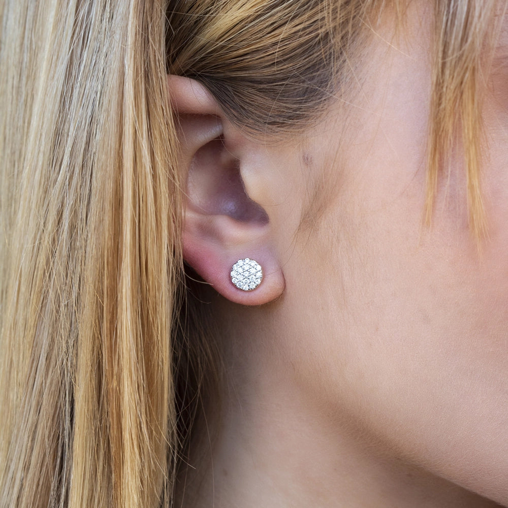 Earrings Earrings in White Gold containing Diamond 383321
