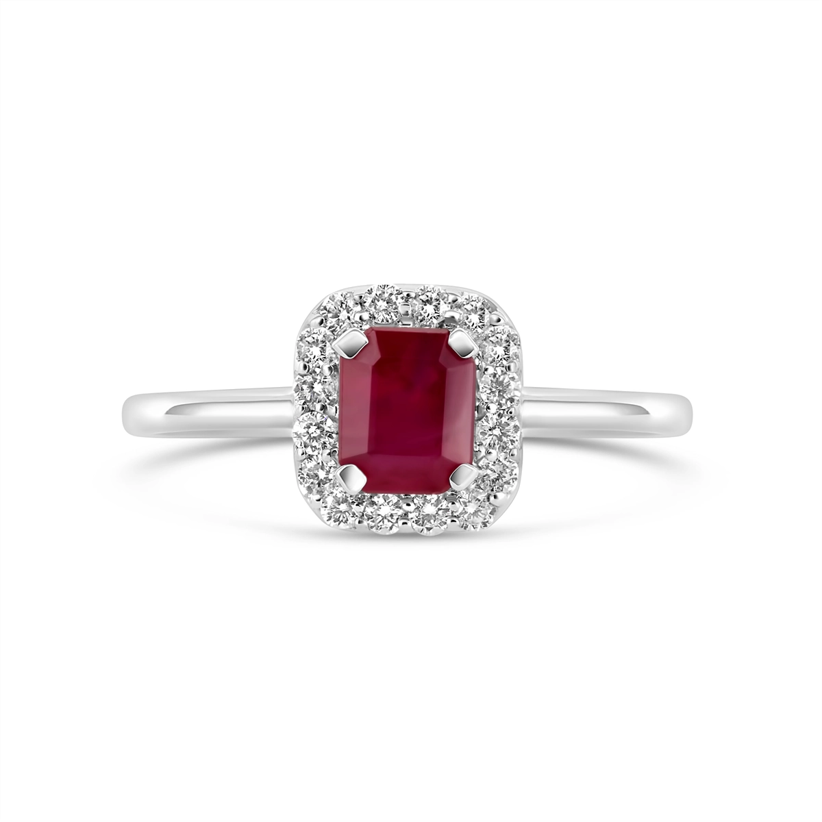 Rings Rings in White Gold containing Multi-gemstone, Diamond, Ruby 383399
