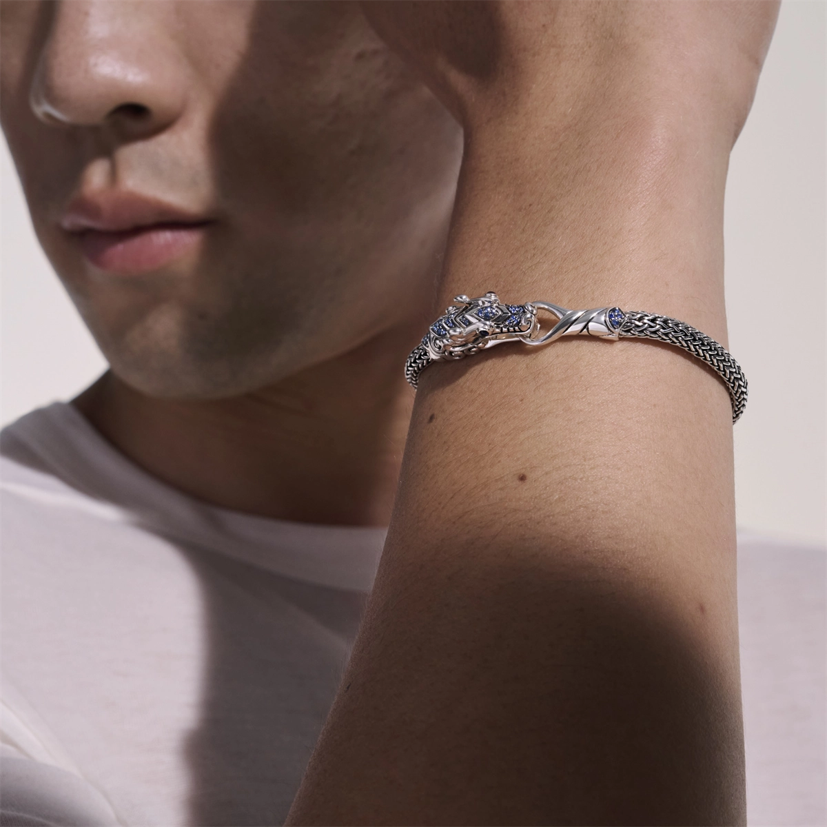 John Hardy Bracelets in Silver containing Sapphire BBS601334BSPXUM
