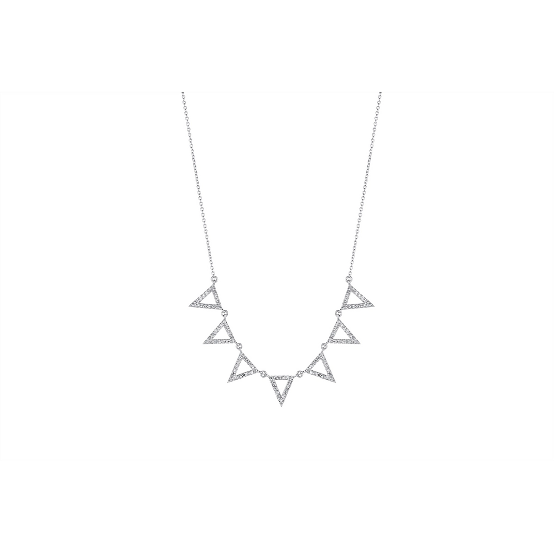 Necklaces Necklaces in White Gold containing Diamond 383573