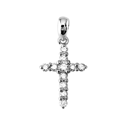 Pendants Pendants in White Gold containing Diamond 383684