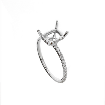 Engagement Collections Engagement Rings in White Gold containing Diamond 383722
