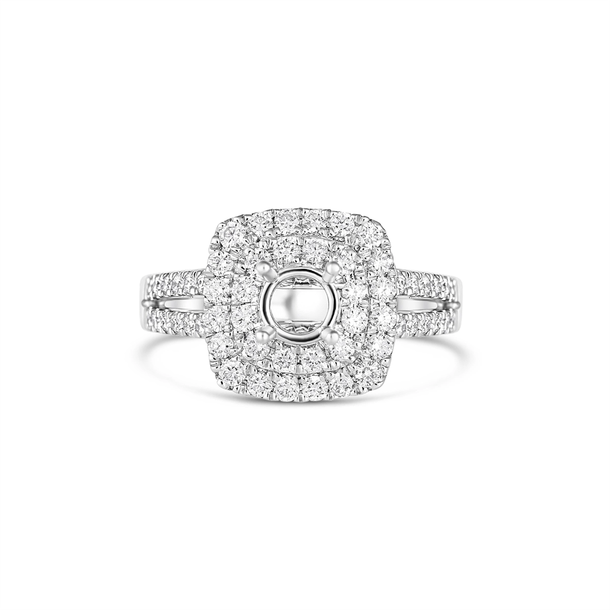 Engagement Collections Engagement Rings in White Gold containing Diamond R11-133472