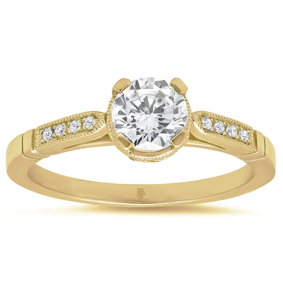csv_image Engagement Collections Engagement Ring in Yellow Gold containing Diamond 4YR9429A-DDM