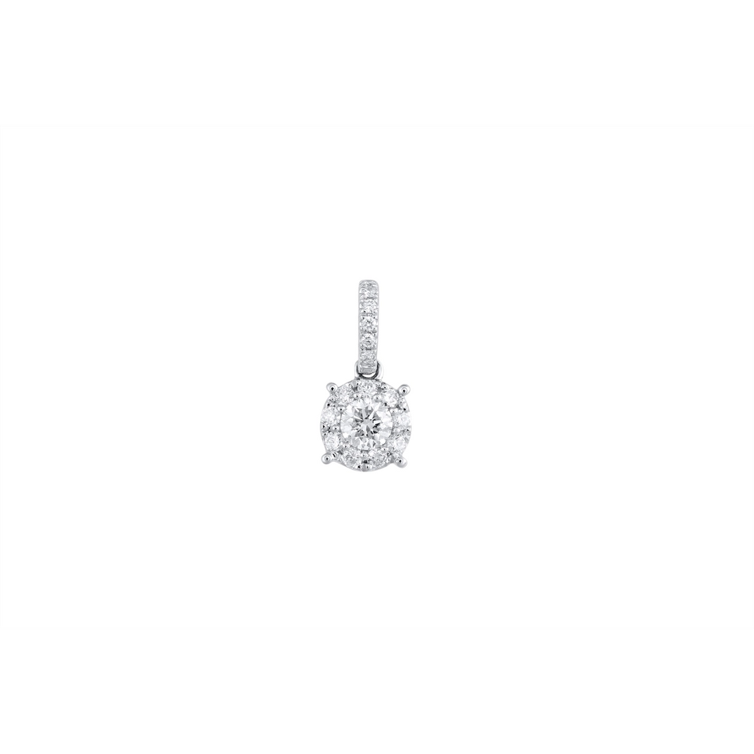 Pendants Pendants in White Gold containing Diamond 384057