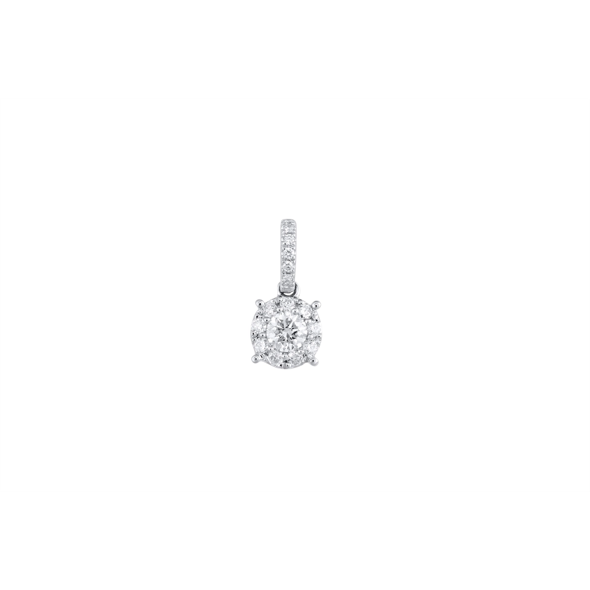 Pendants Pendants in White Gold containing Diamond 384057