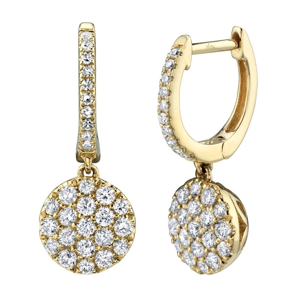 Earrings Earrings in Yellow Gold containing Diamond 384157