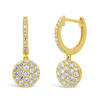 Earrings Earrings in Yellow Gold containing Diamond 384157